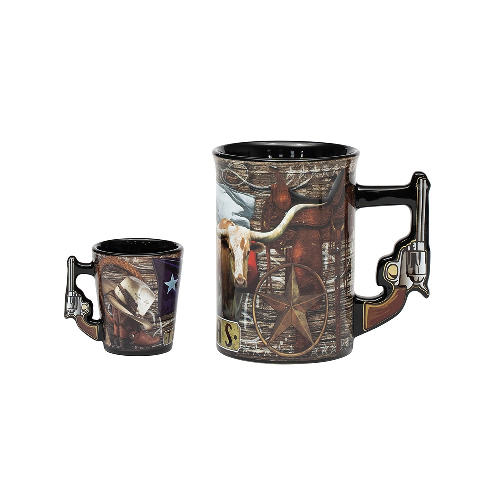 Pistol handle mug